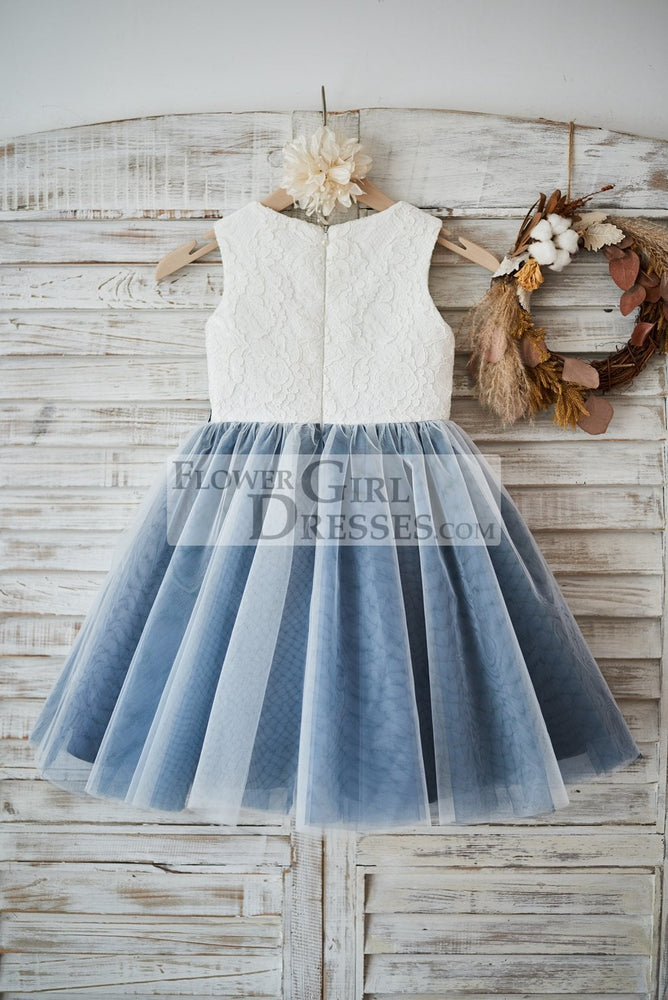 Baby & Toddler Flower Girl Dresses - "Dusty Blue" Baby & Toddler Flower Girl Dresses - "Dusty Blue"