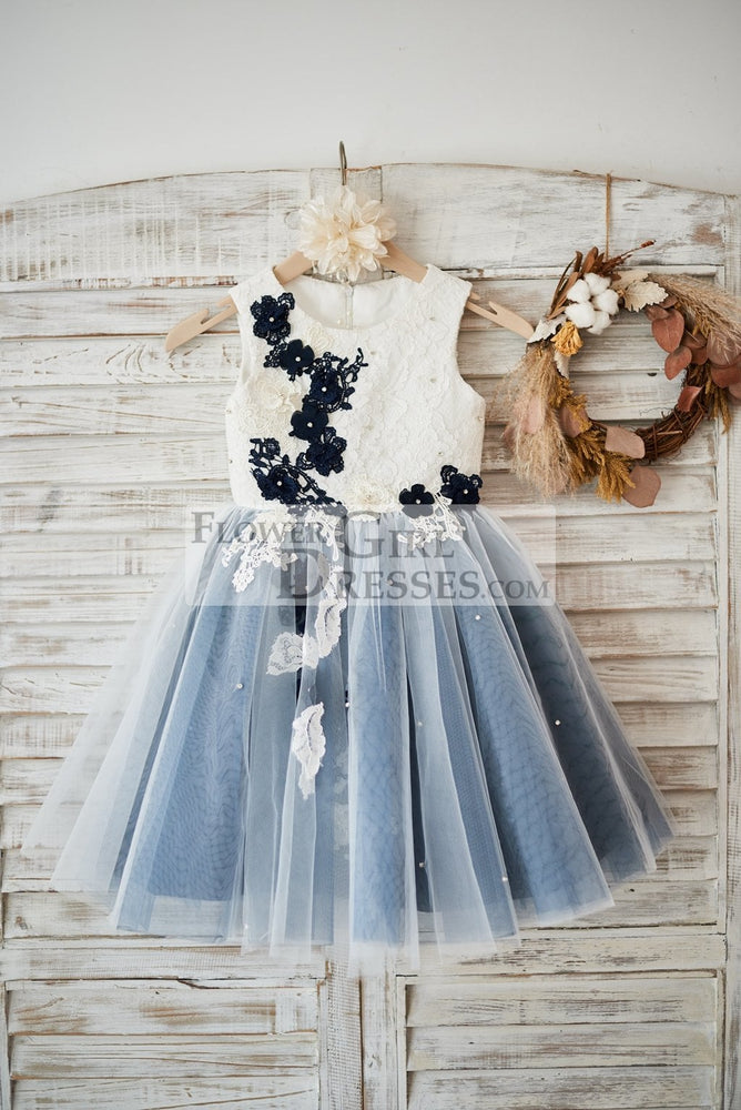 Baby & Toddler Flower Girl Dresses - "Dusty Blue" Baby & Toddler Flower Girl Dresses - "Dusty Blue"