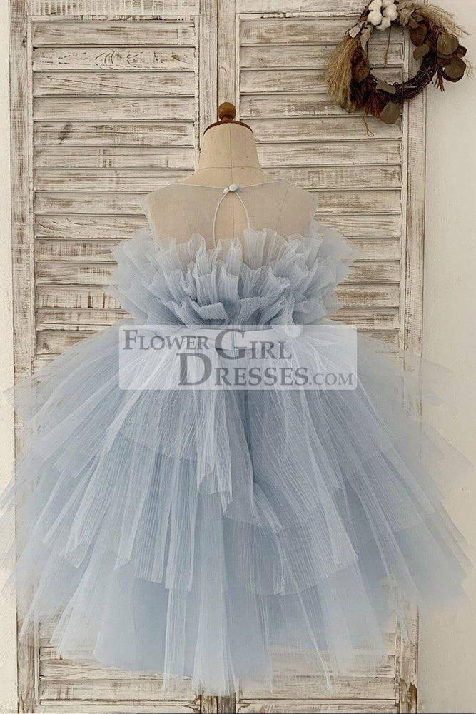 Baby & Toddler Flower Girl Dresses - "Dusty Blue" Baby & Toddler Flower Girl Dresses - "Dusty Blue"